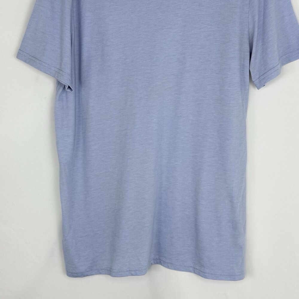 Public Opinion Men's Blue V-Neck T Shirt Tee XL Short Sleeve - Picture 7 of 12